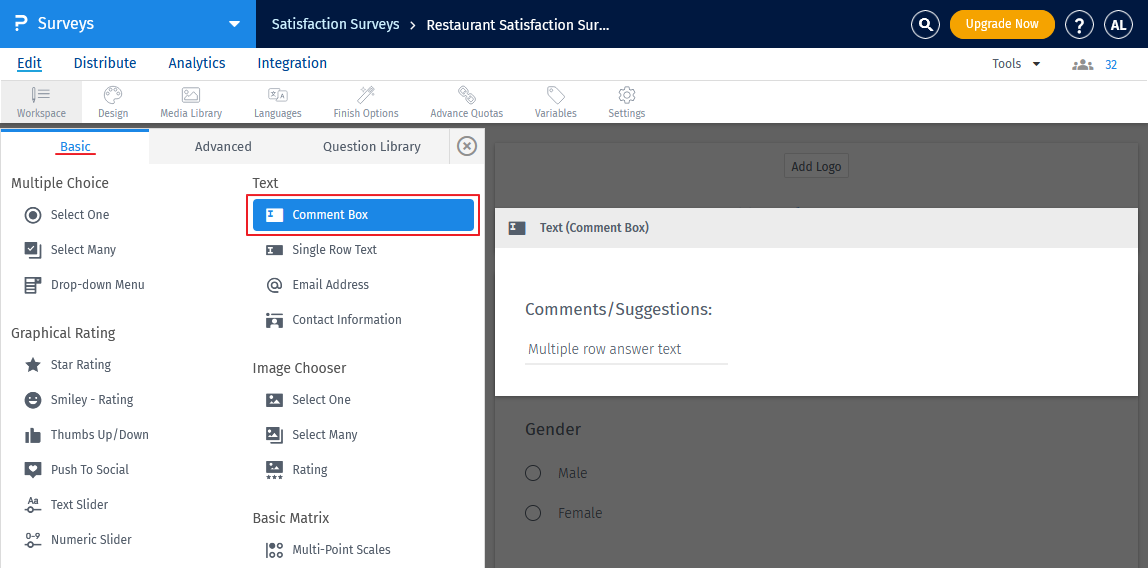 Survey Software Help Image