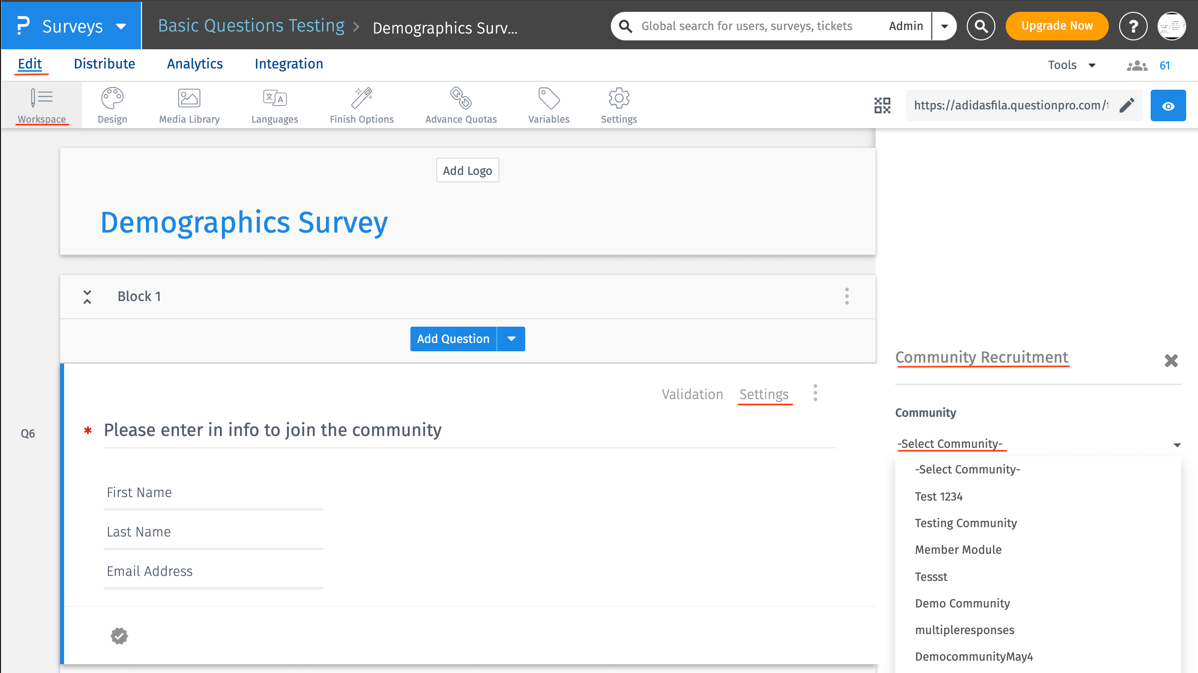 Survey Software Help Image