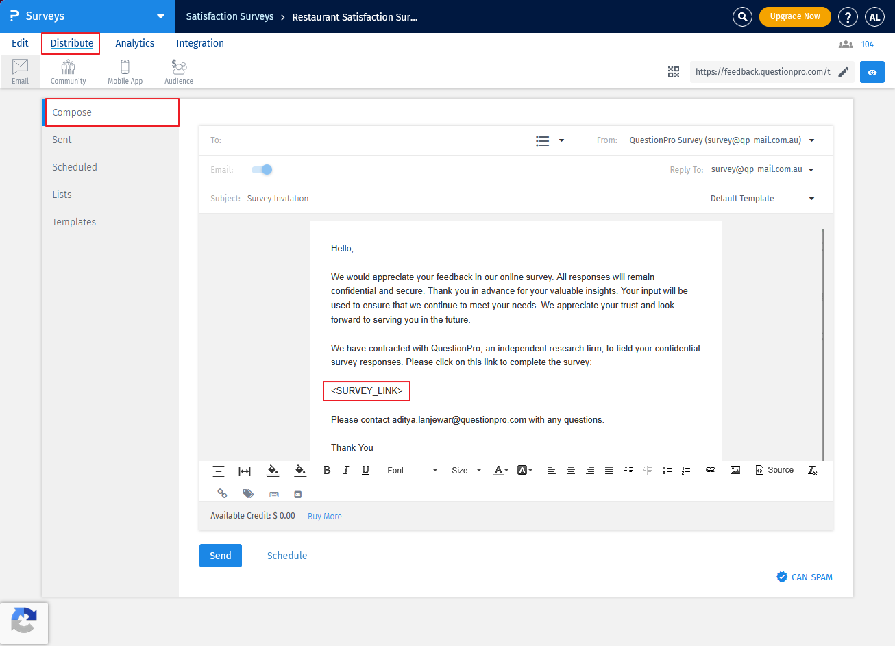 Survey Software Help Image