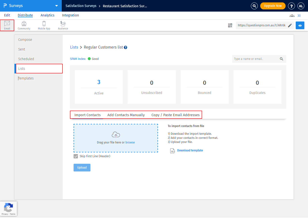 Survey Software Help Image