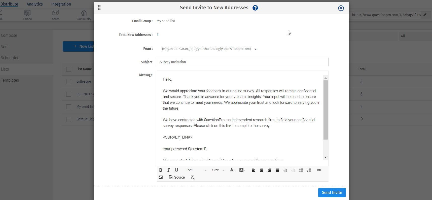 Survey Software Help Image