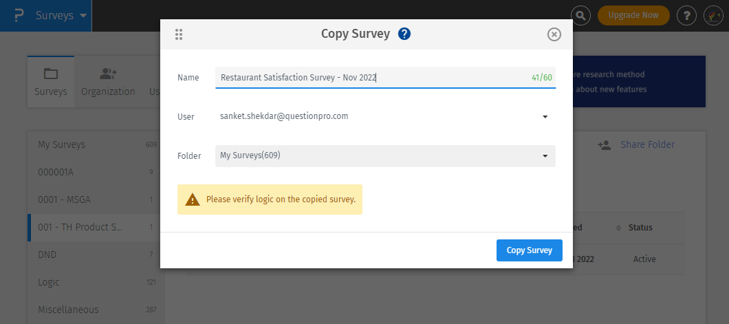 Survey Software Help Image