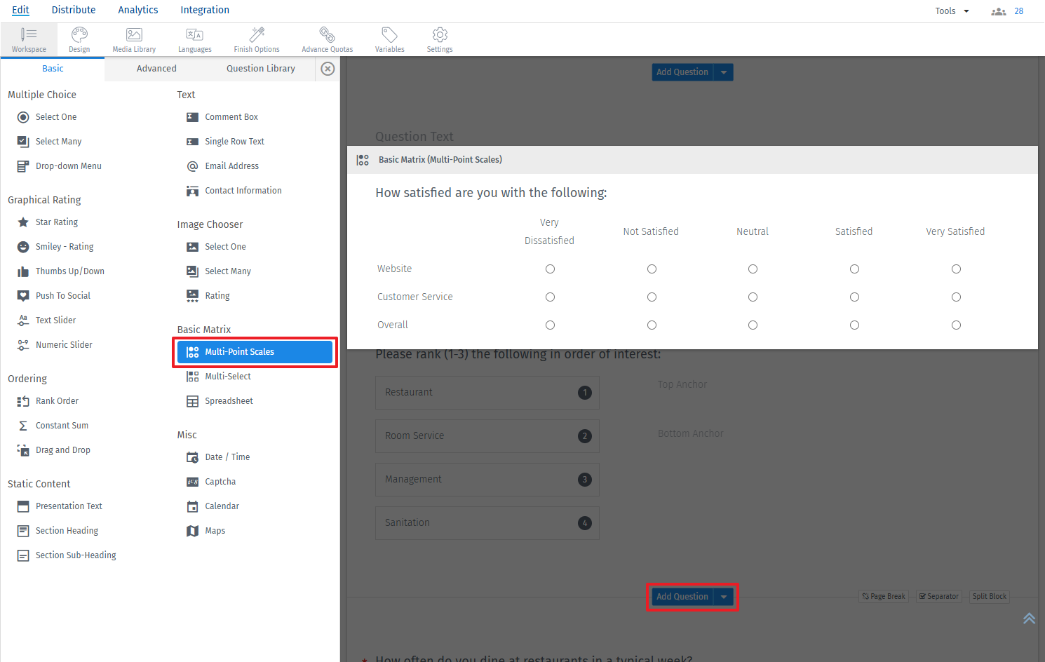 Survey Software Help Image