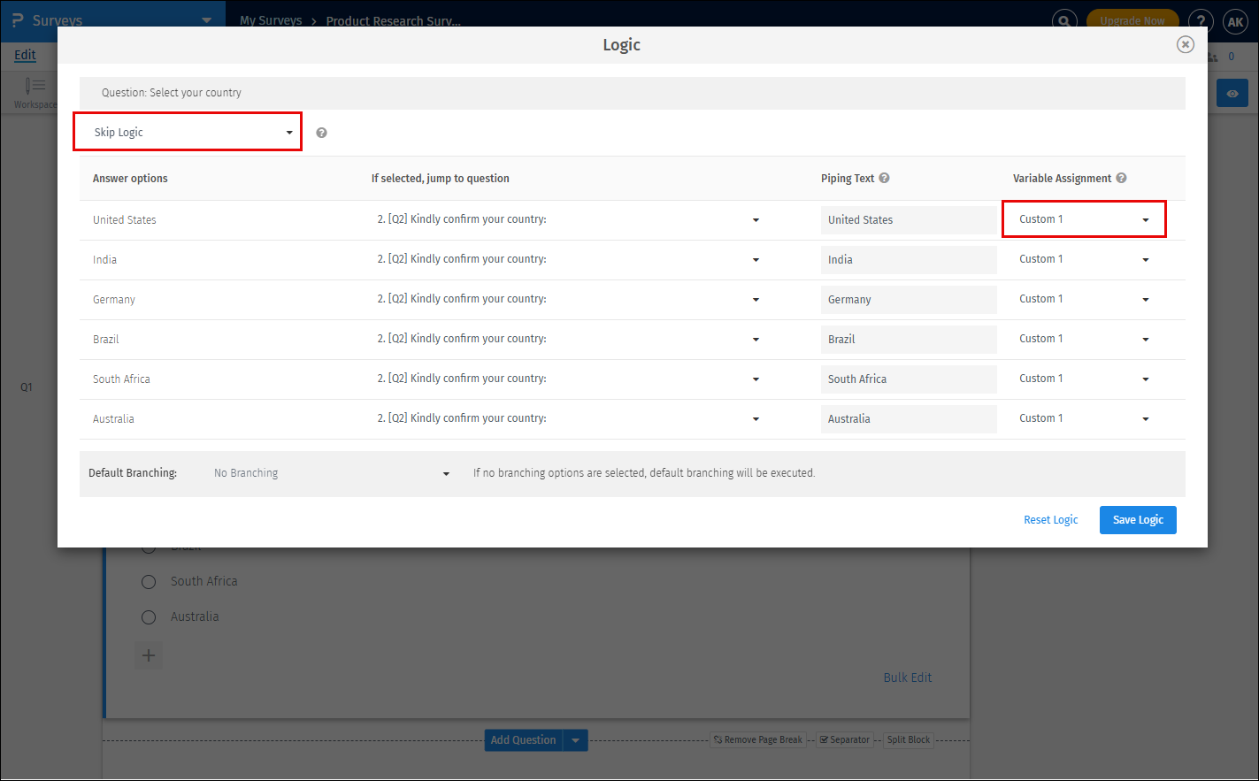 Survey Software Help Image