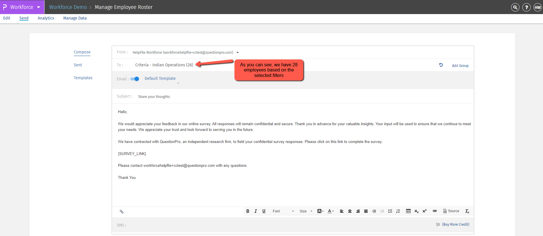 Survey Software Help Image