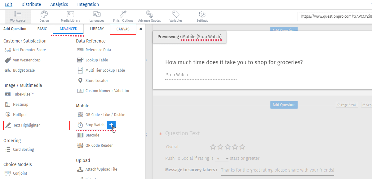 Survey Software Help Image