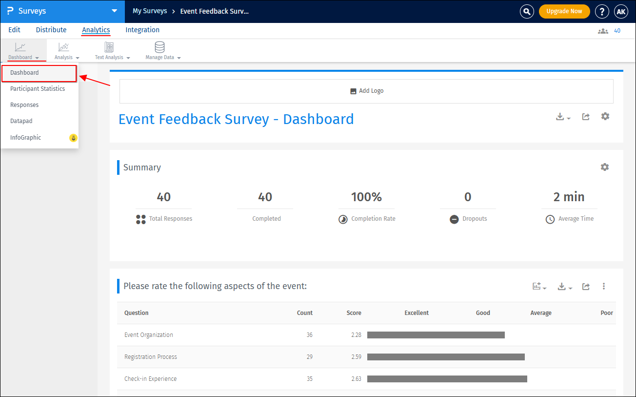 Survey Software Help Image