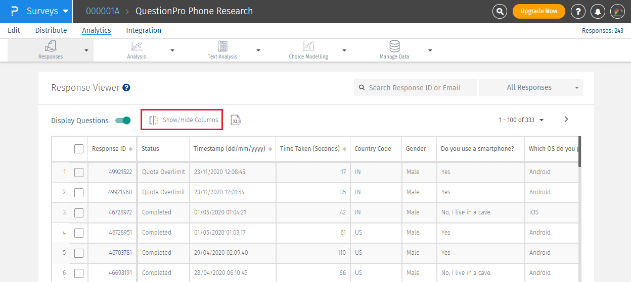 Survey Software Help Image