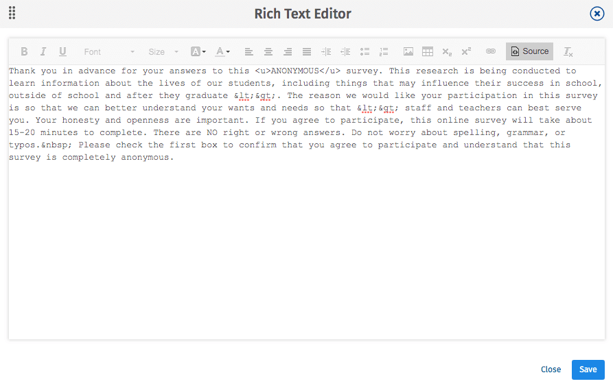 Survey Software Help Image