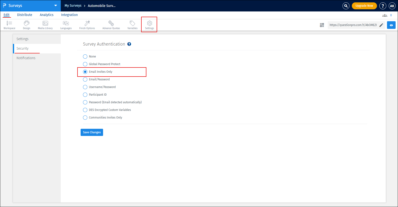 Survey Software Help Image
