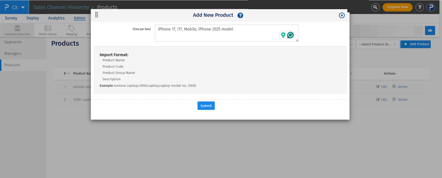 Survey Software Help Image