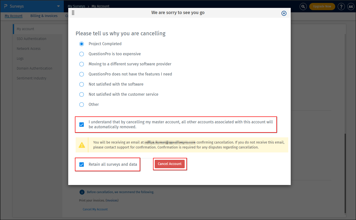 Survey Software Help Image