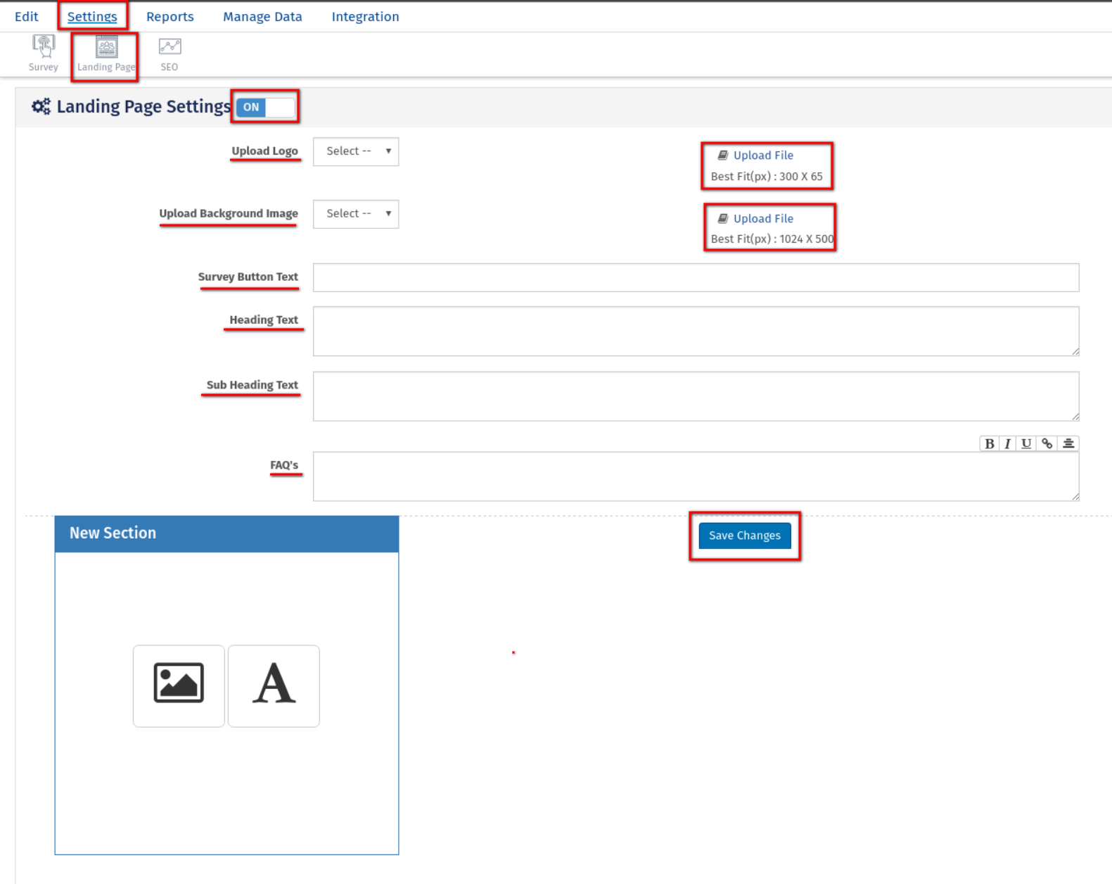 Survey Software Help Image