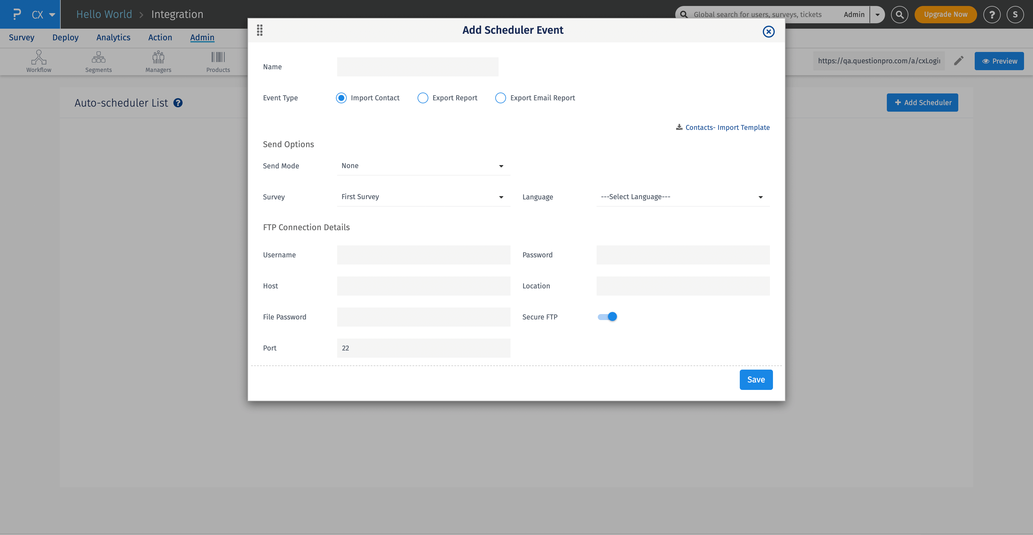 Survey Software Help Image