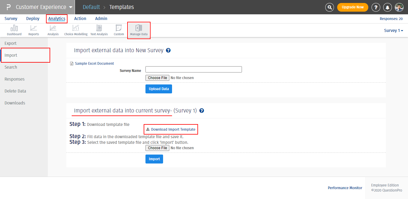 Survey Software Help Image