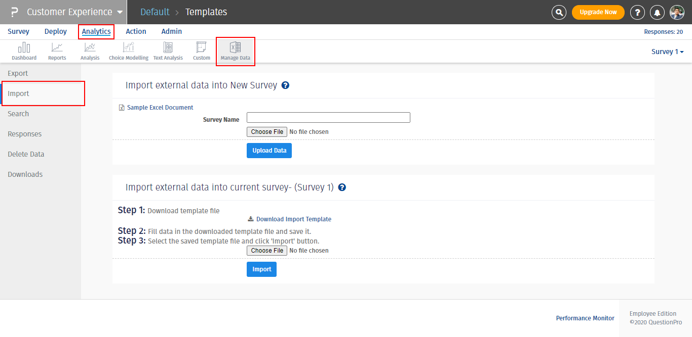 Survey Software Help Image
