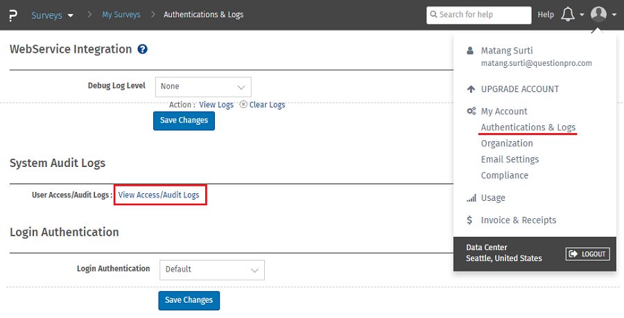 Survey Software Help Image