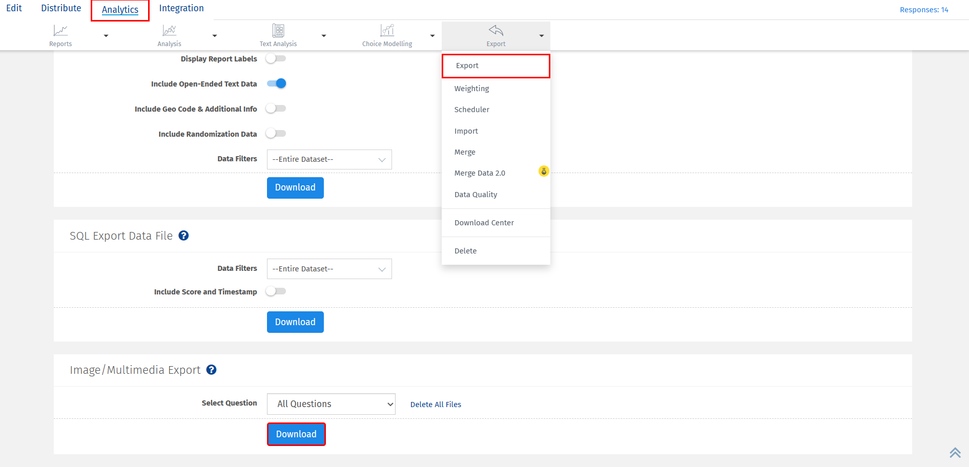 Survey Software Help Image