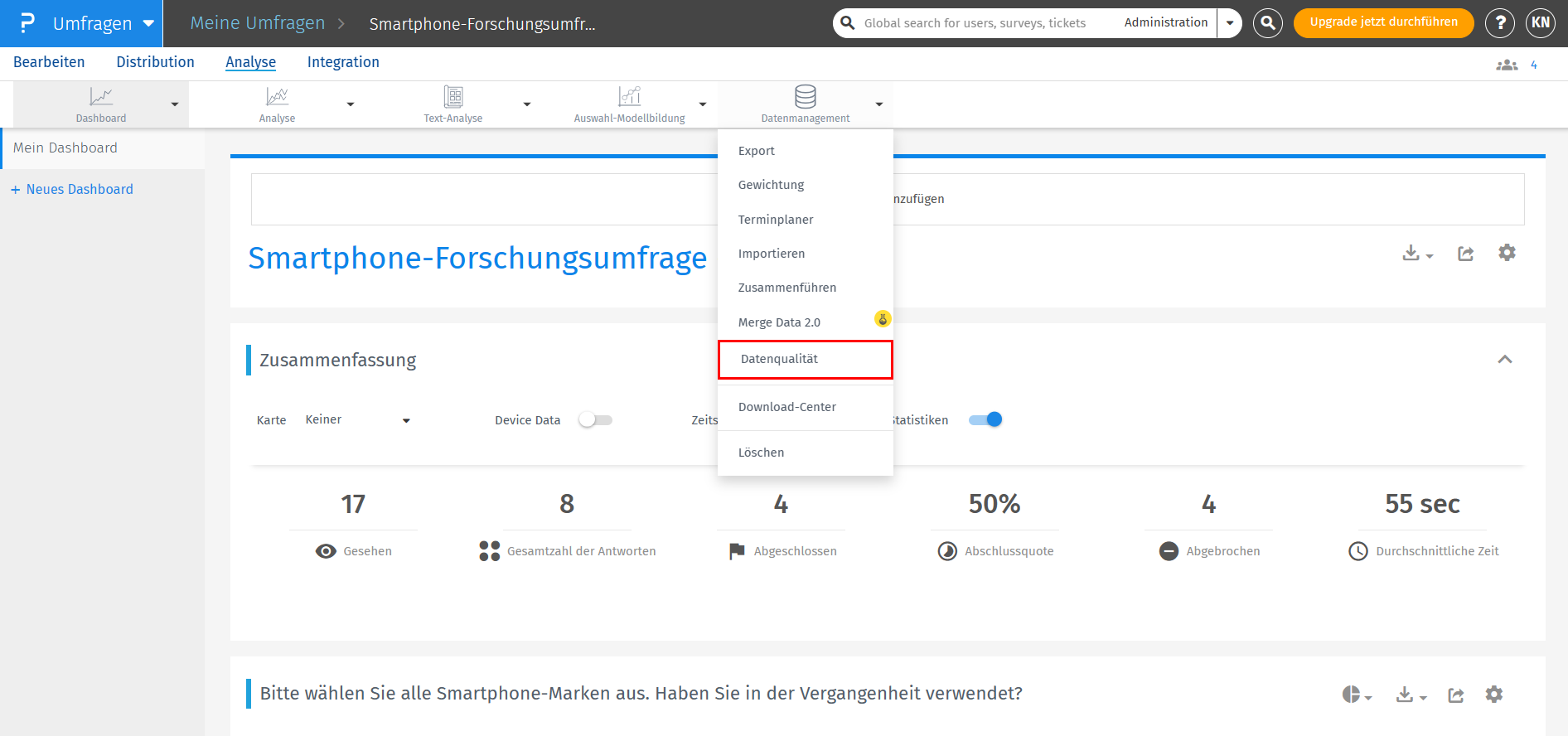 Survey Software Help Image