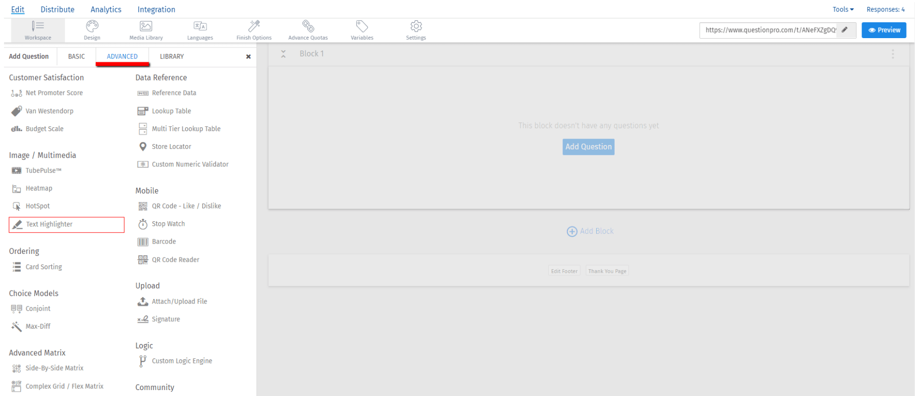Survey Software Help Image