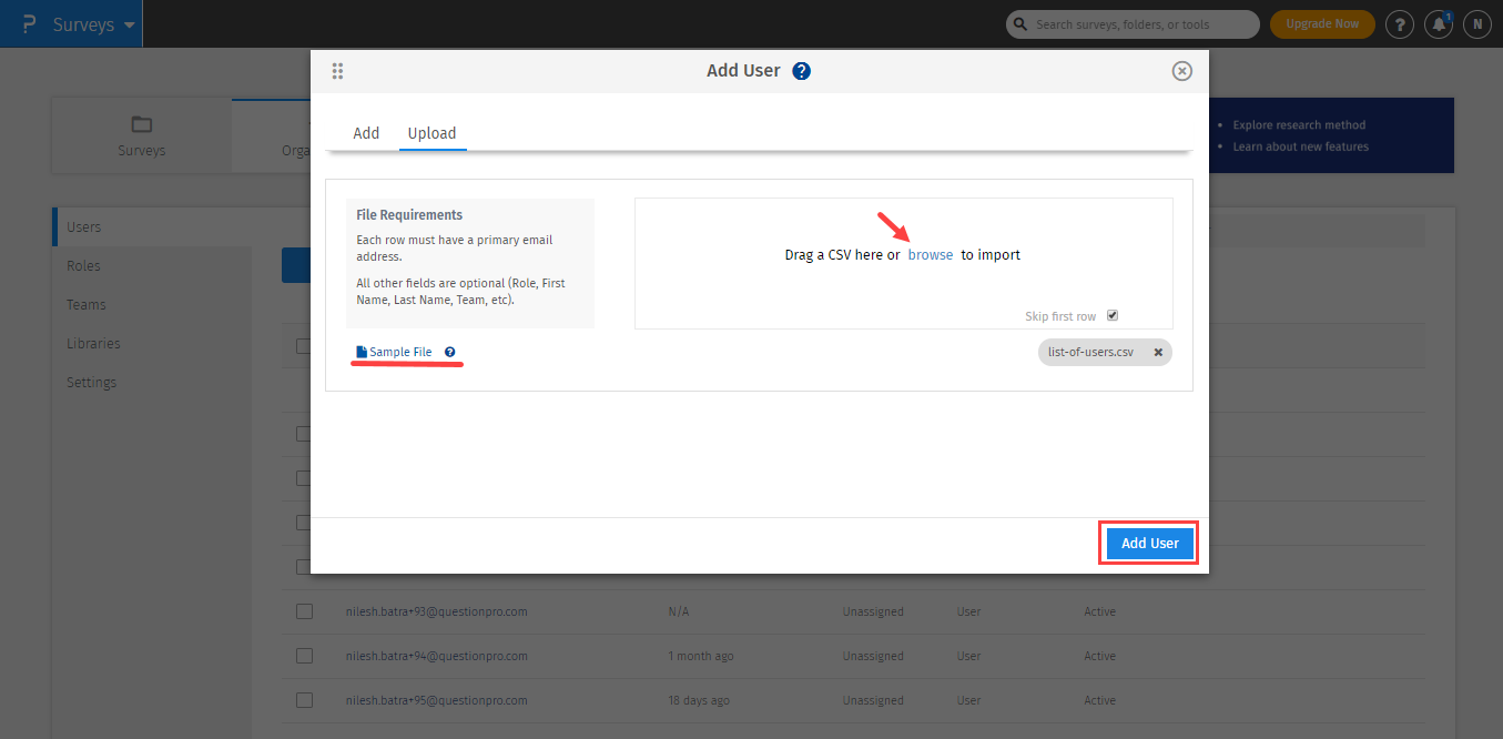 Survey Software Help Image