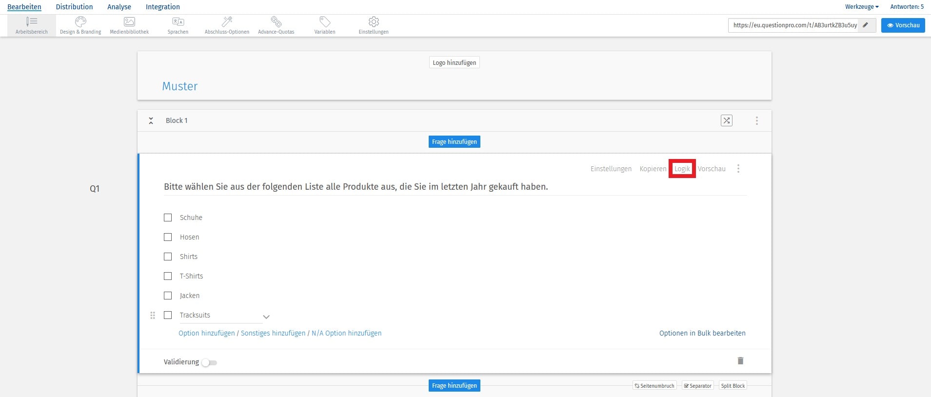 Survey Software Help Image