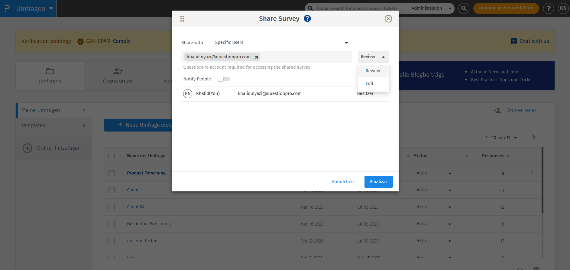 Survey Software Help Image