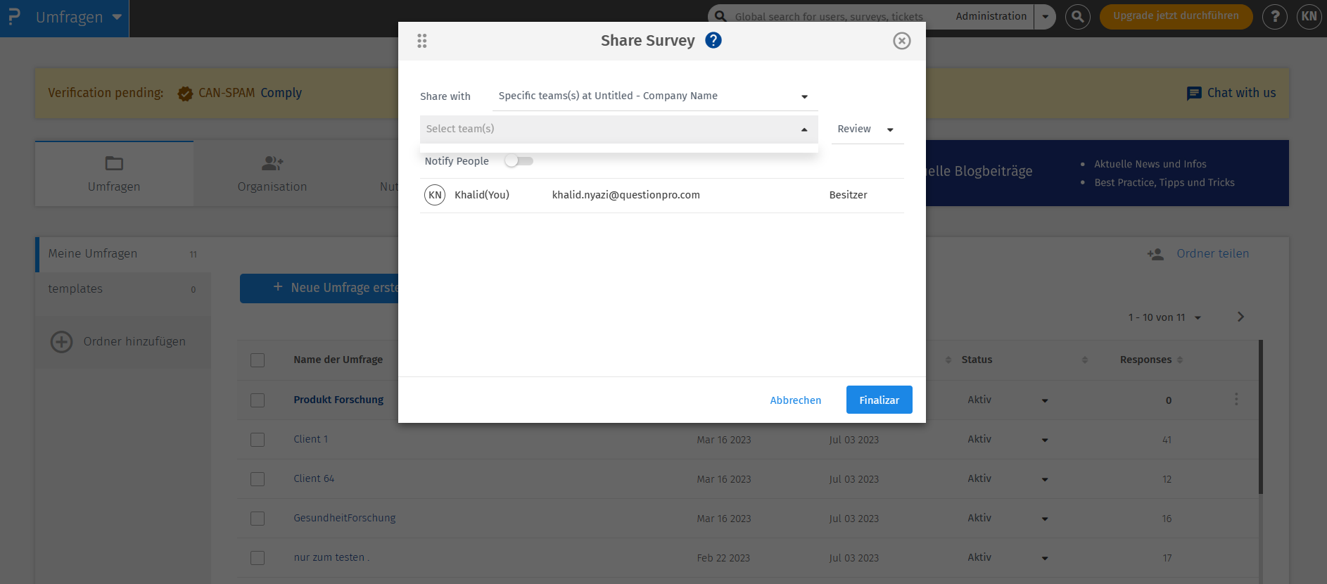 Survey Software Help Image