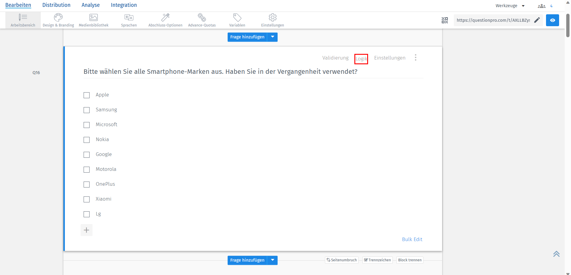 Survey Software Help Image