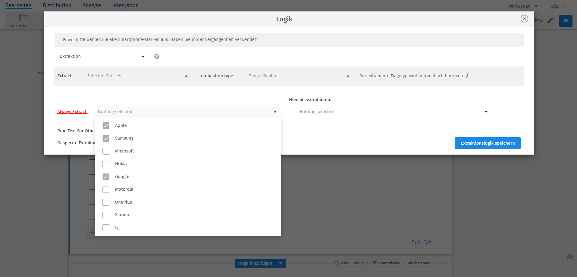 Survey Software Help Image