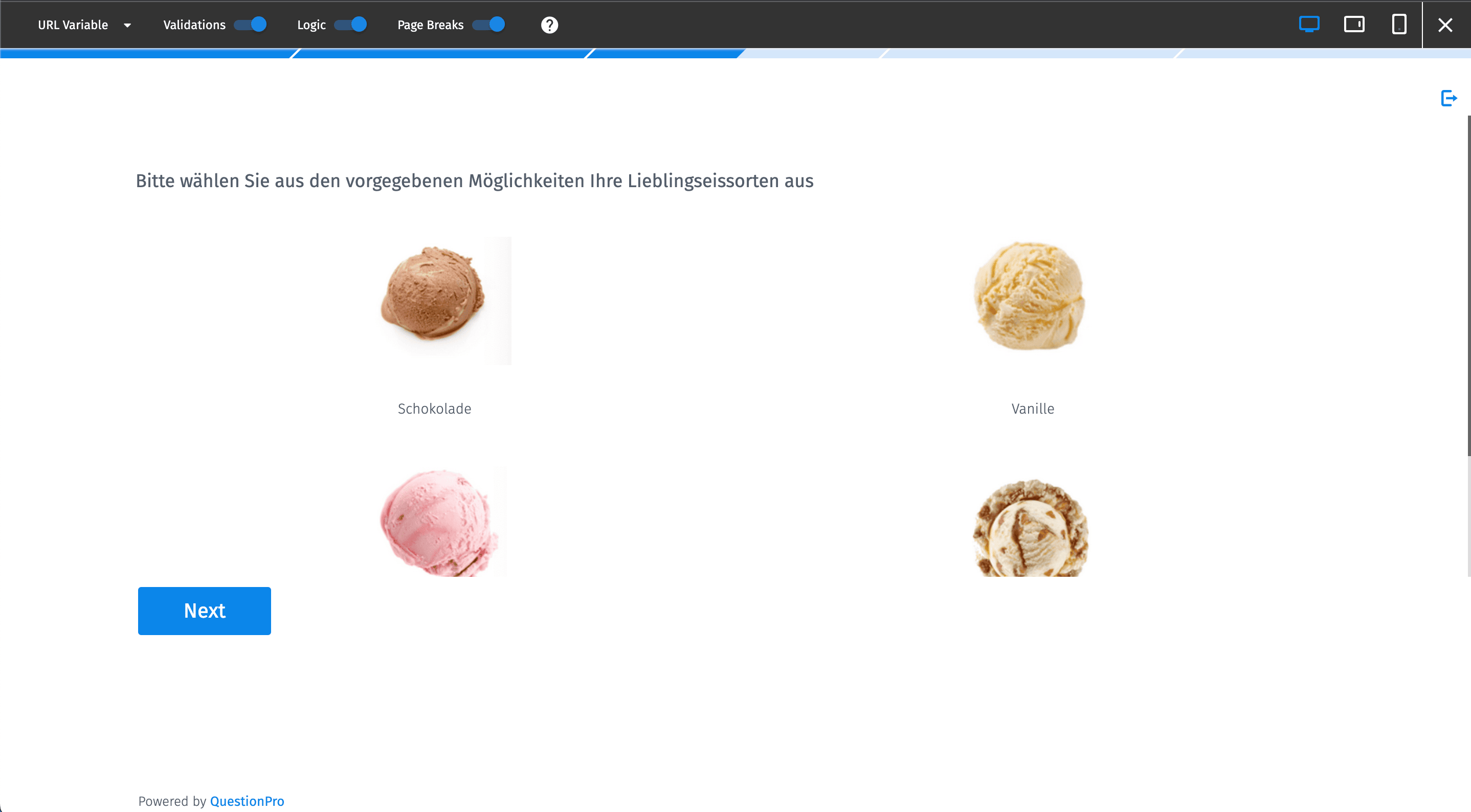 Survey Software Help Image