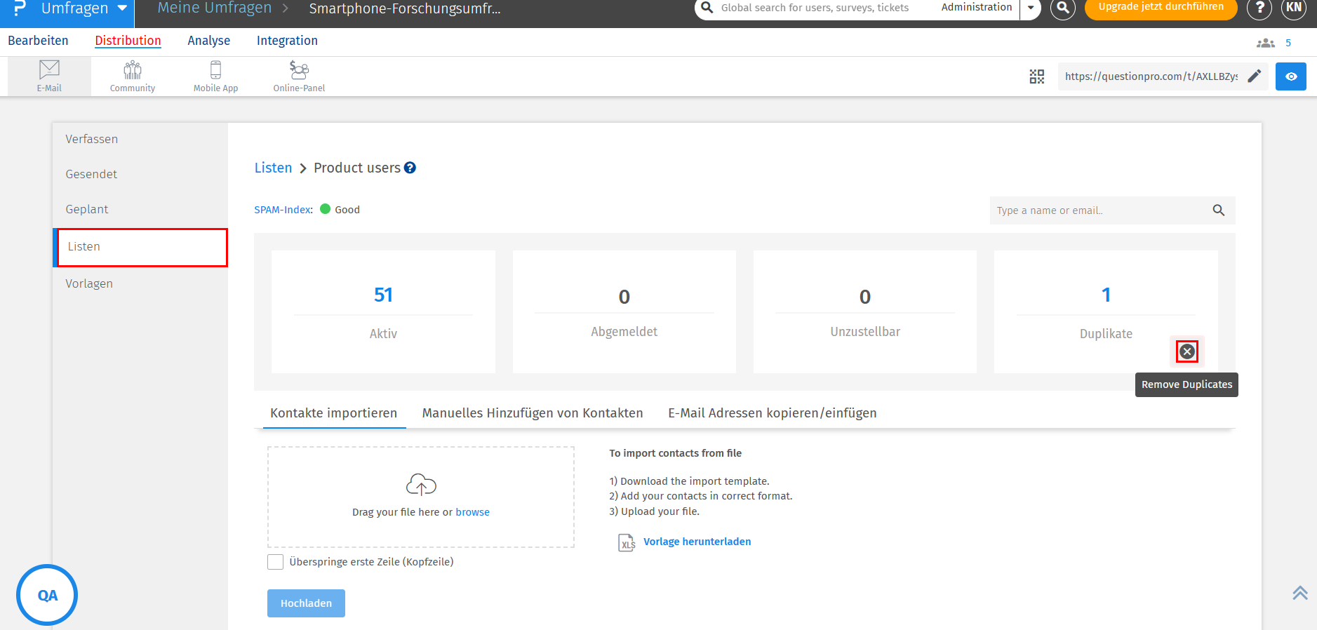 Survey Software Help Image