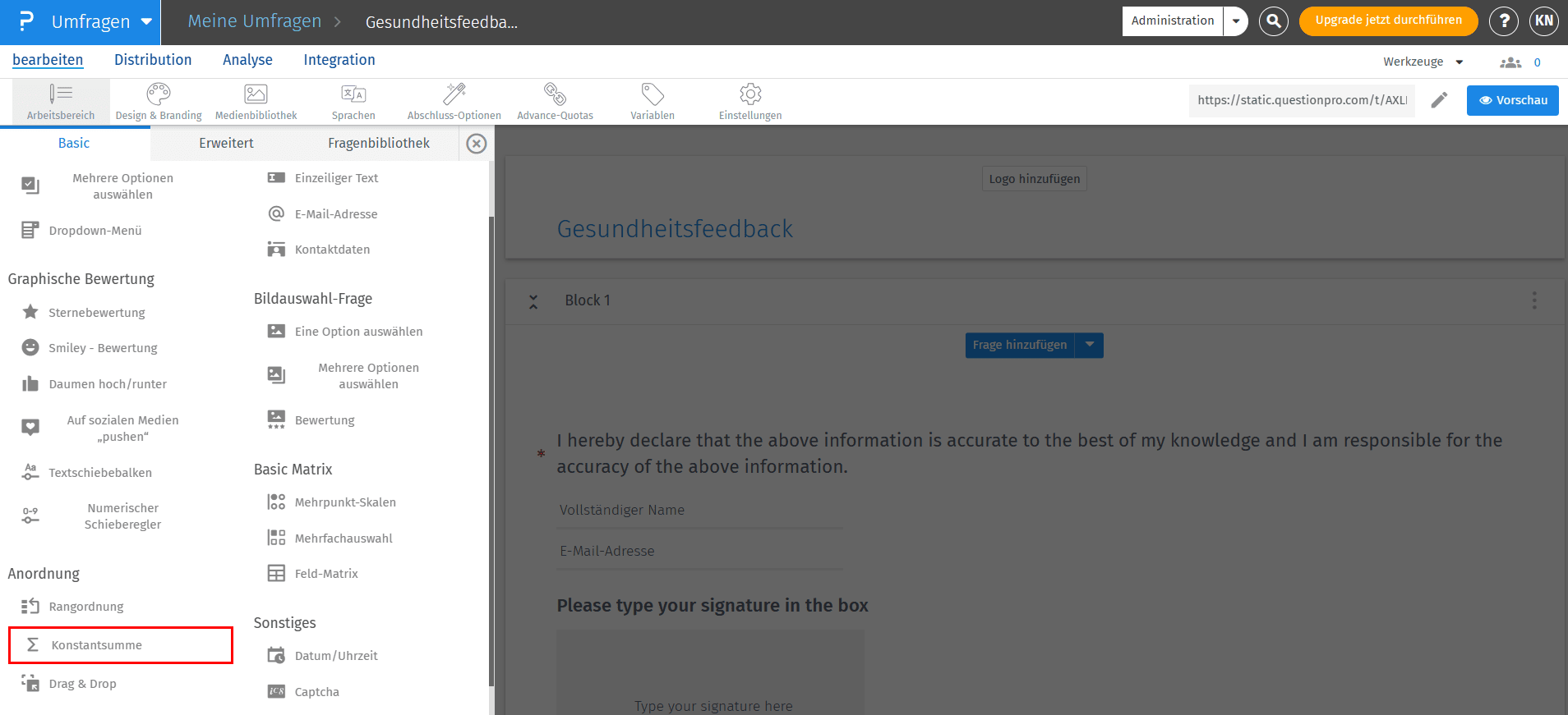 Survey Software Help Image