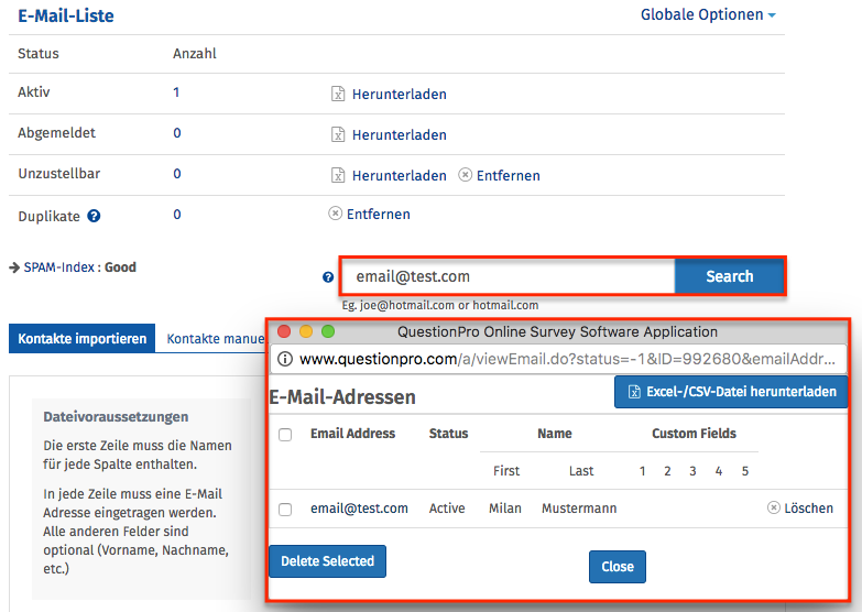 Survey Software Help Image