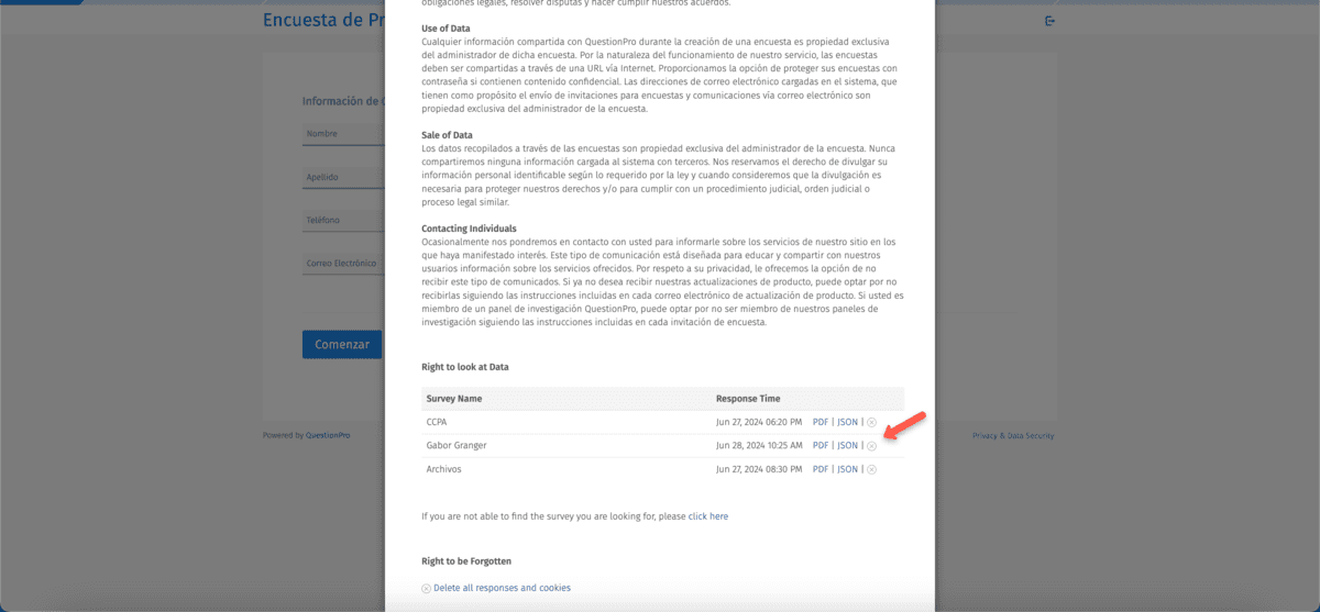 Survey Software Help Image