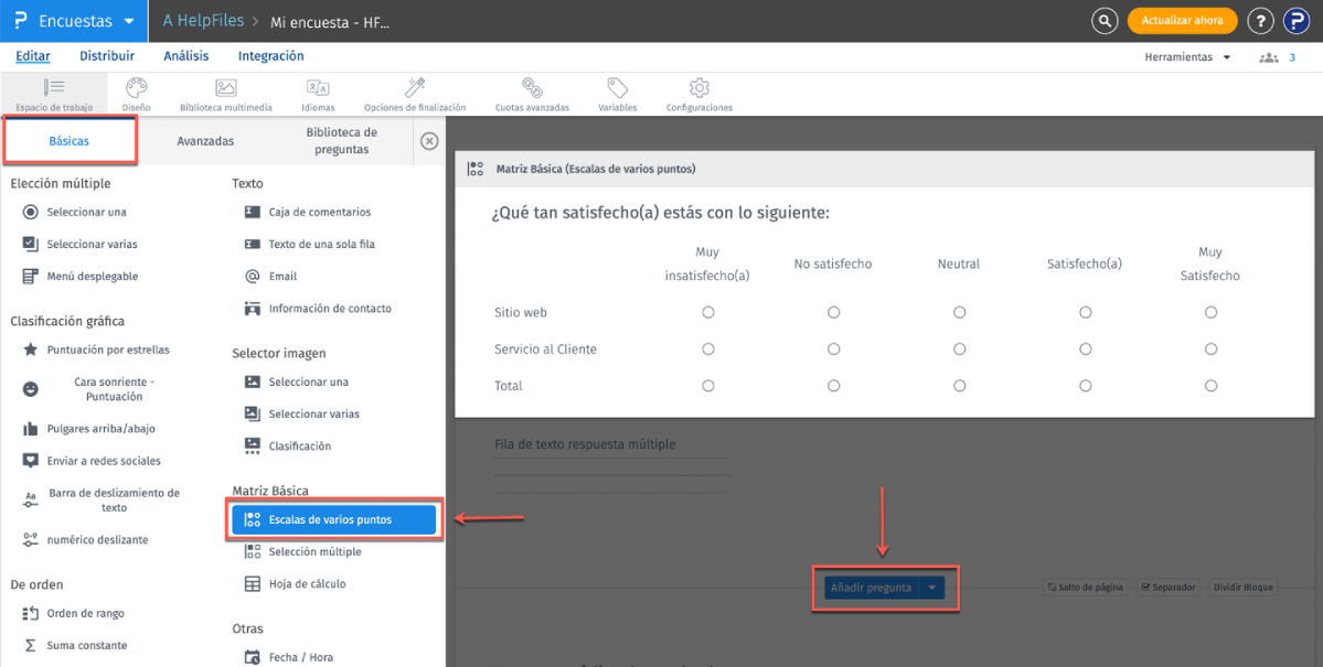 Survey Software Help Image