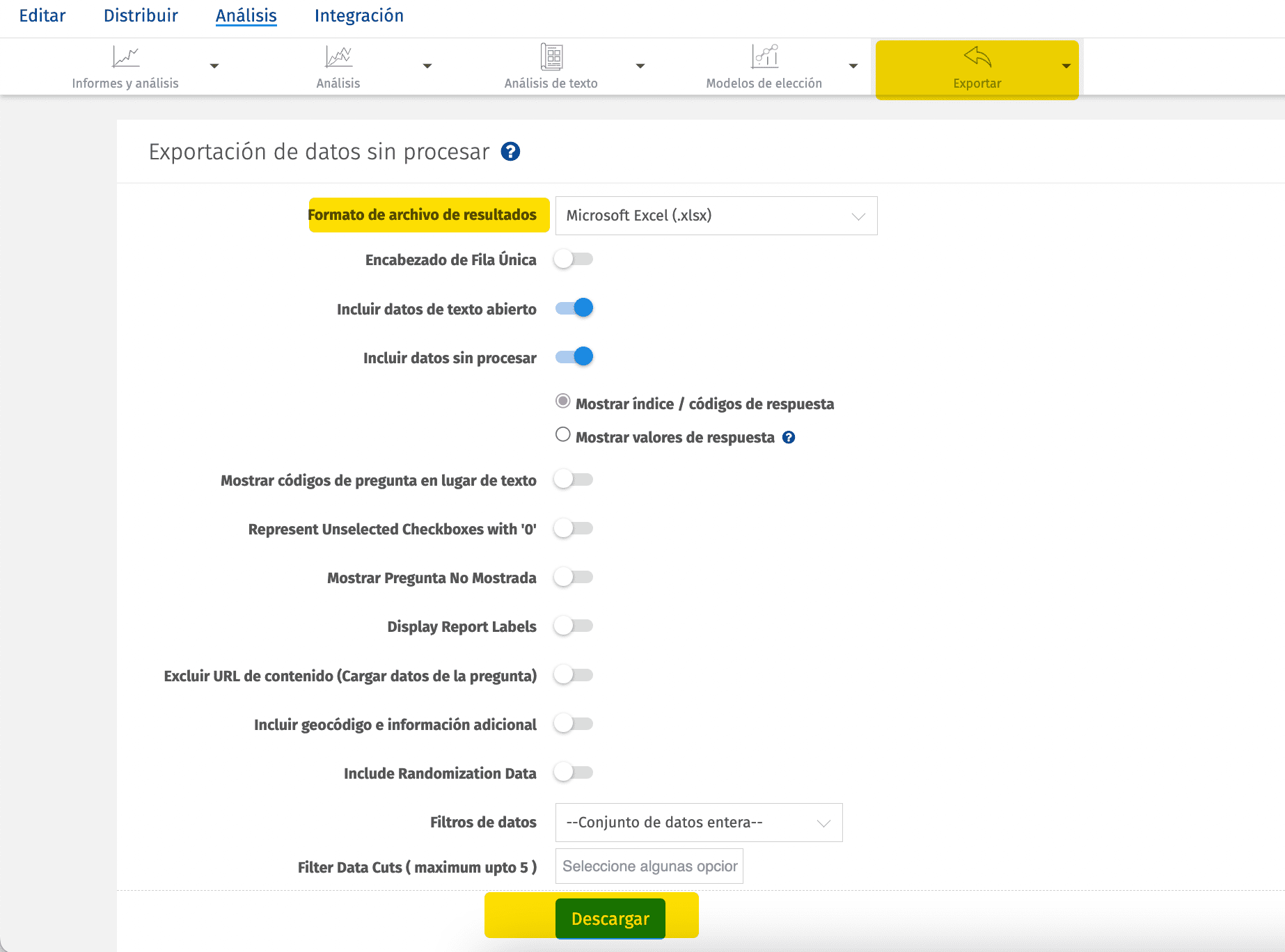 Survey Software Help Image