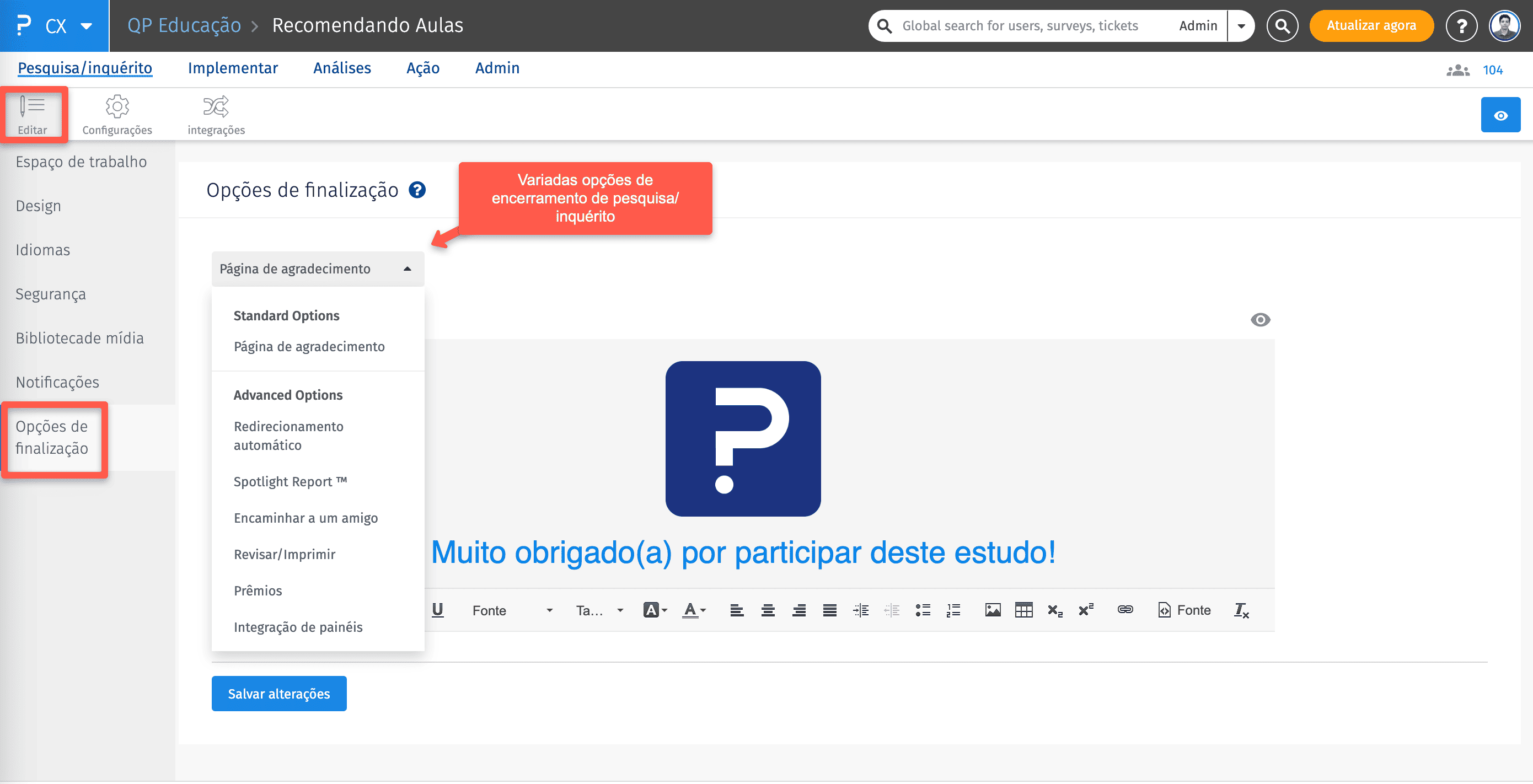 Survey Software Help Image