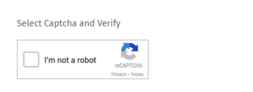Captcha survey question