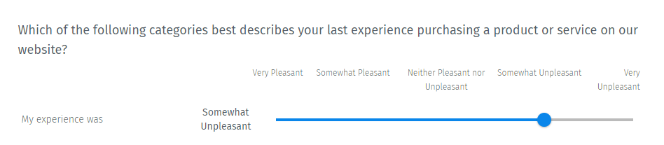 Slider-rating-scale-question