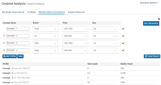 Conjoint-anlaysis-market-simulation