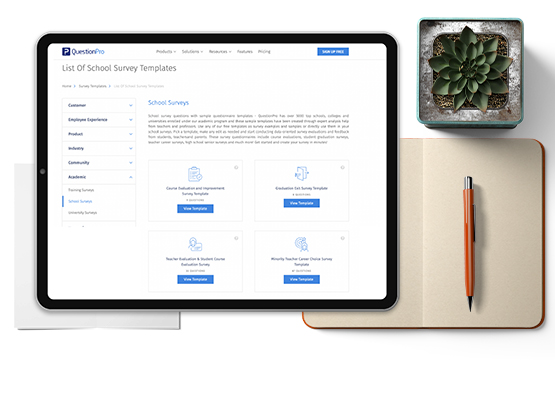 Education-Survey-Templates