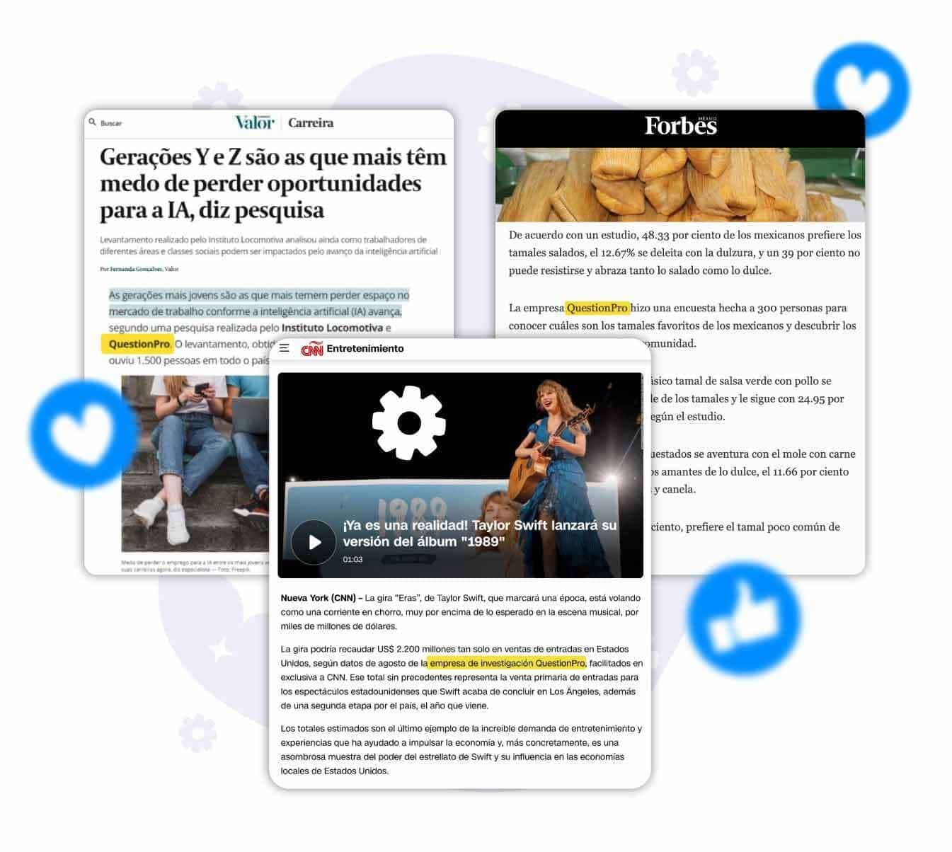 Programa de influencer QuestionPro
