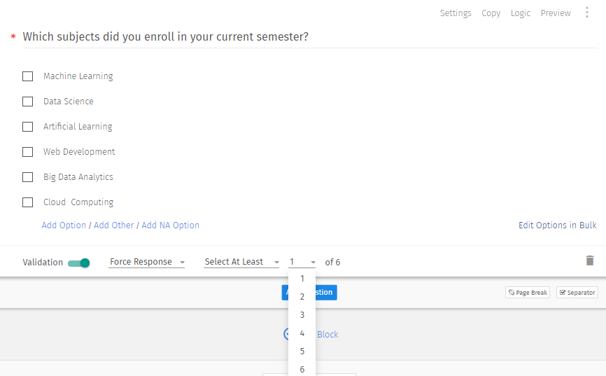 Choice and multiple answers questions Multiple Choice