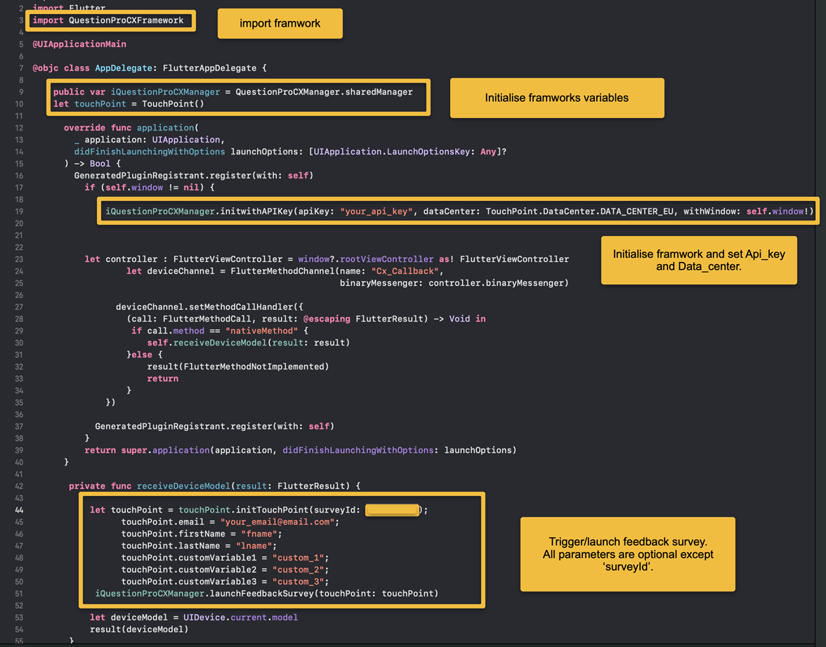 QuestionPro-iOS-SDK-Config