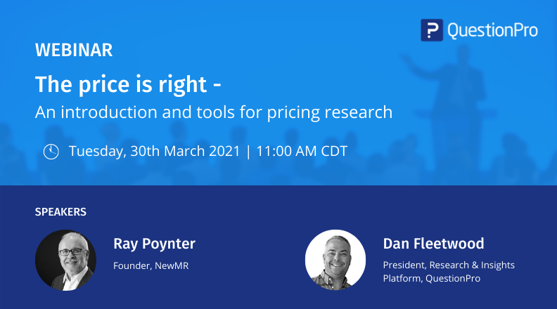 tools for pricing research
