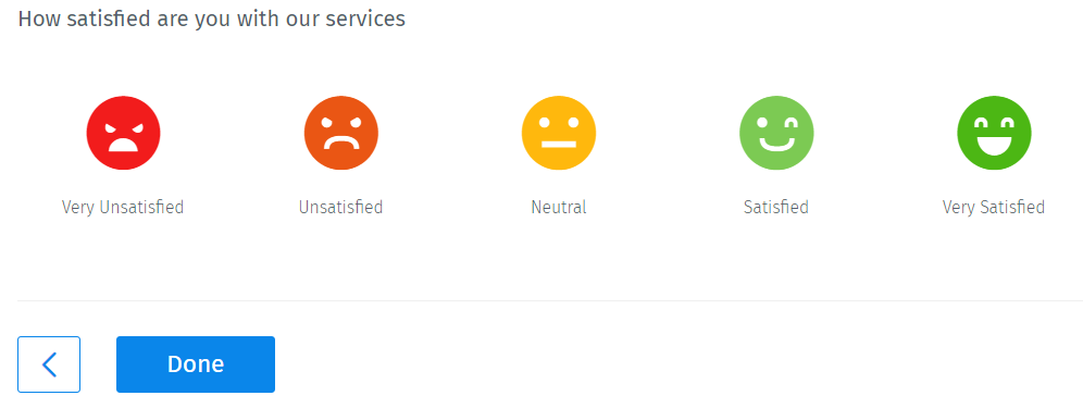 Smiley-rating-semantic-differential-scale