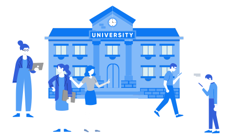 University-building-and-students