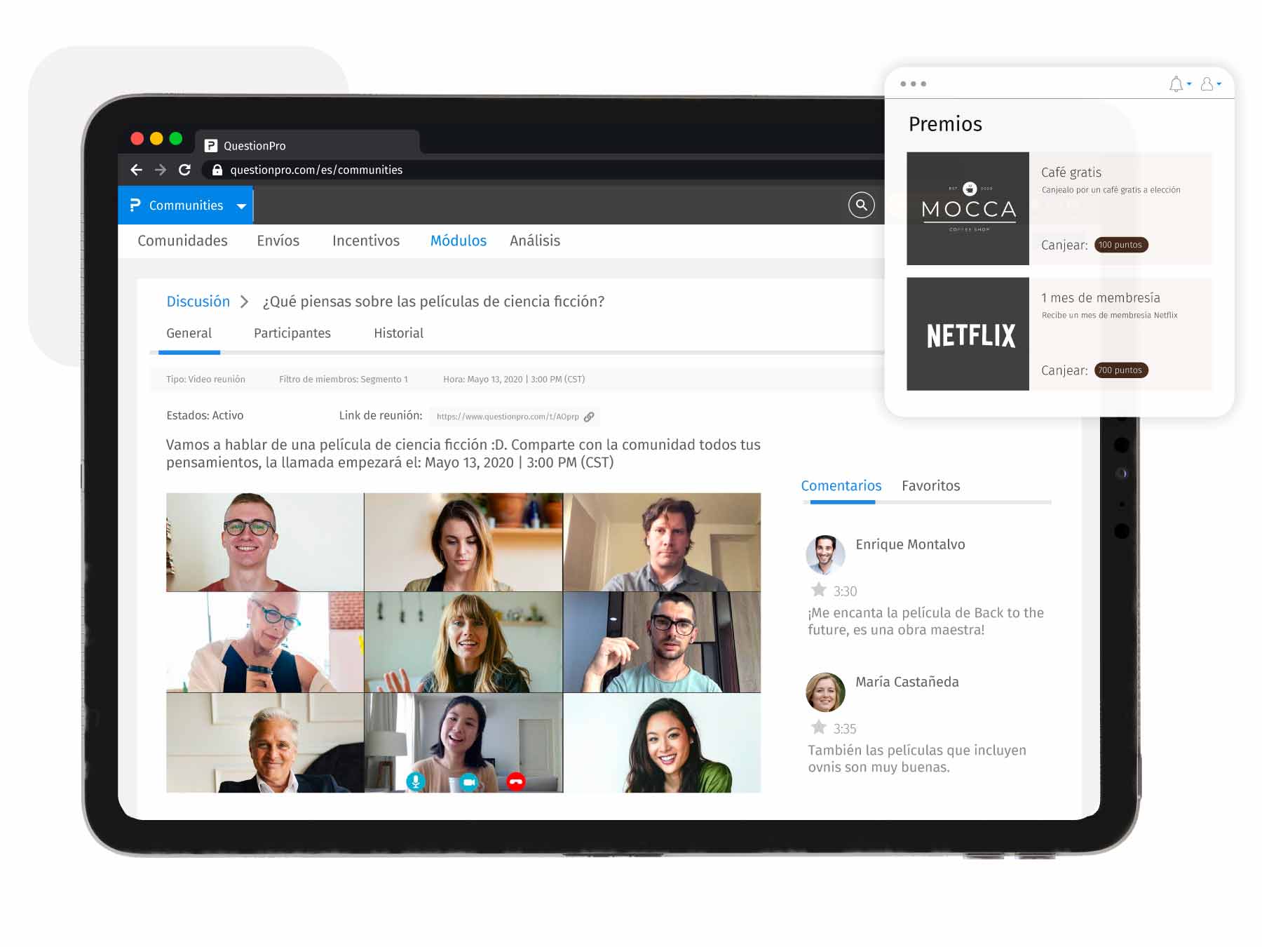QuestionPro Comunidades online