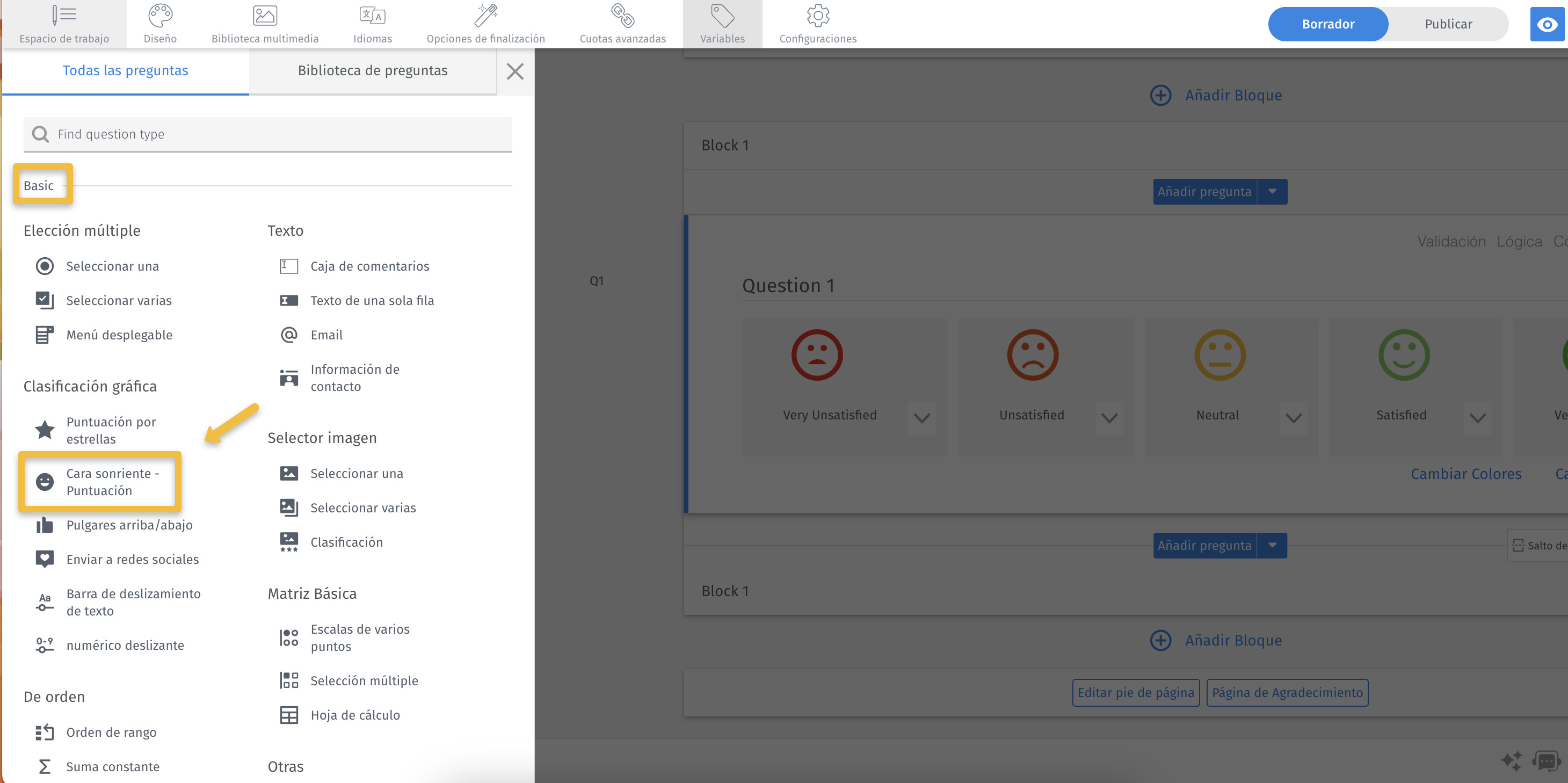 pregunta caritas plataforma
